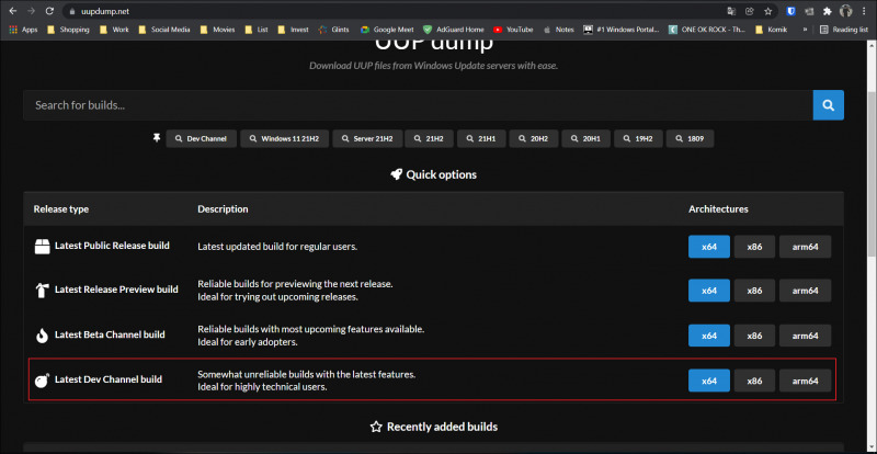 Cara Download Windows 11 Insider Build 22518 Dari UUP Dump - WinPoin