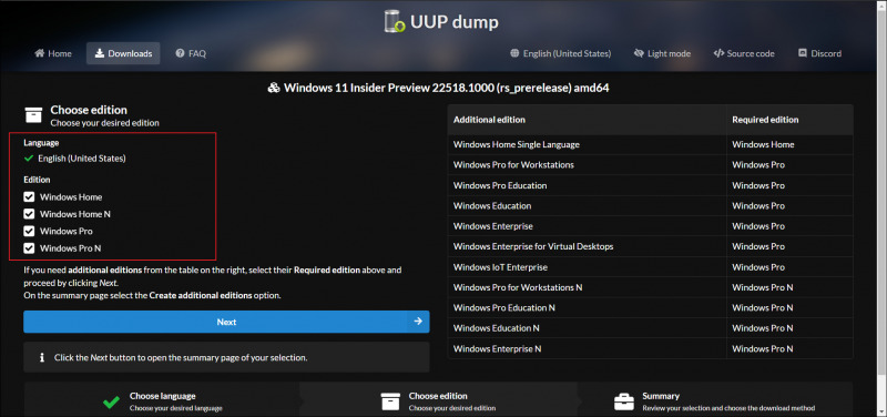 Cara Download Windows 11 Insider Build 22518 Dari UUP Dump - WinPoin