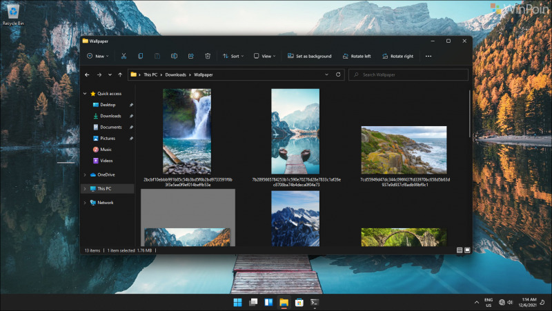 Cara Jadikan Gambar Lockscreen jadi Desktop Wallpaper di Windows 11