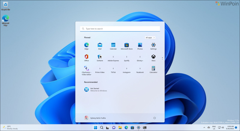 Cara Reset Layout Start Menu di Windows 11 - WinPoin