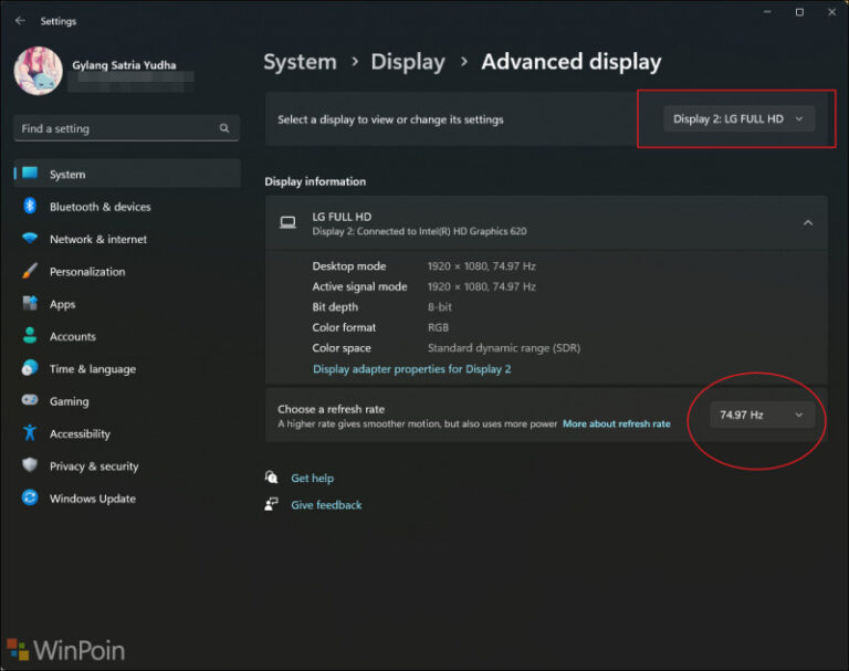How to Change Monitor Refresh Rate in Windows 11 Mozbue 1 Tech News Portal