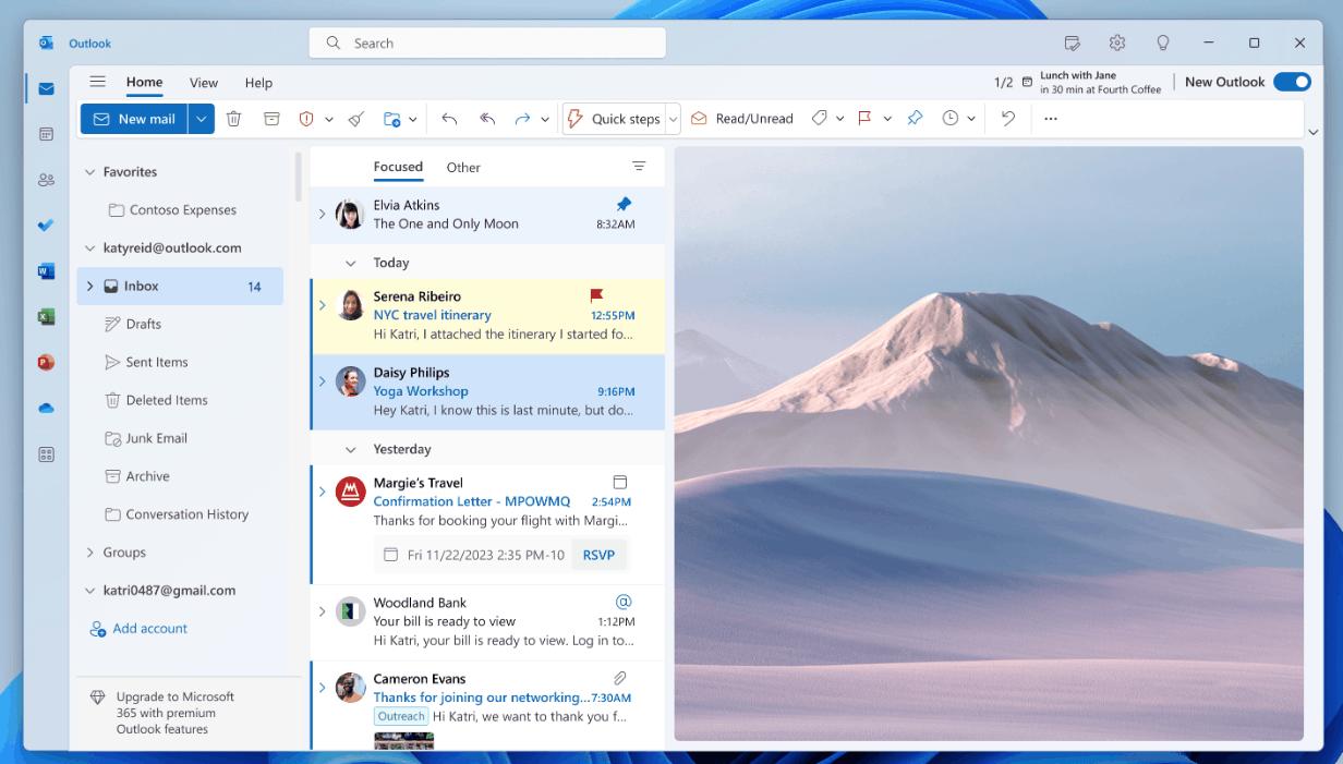 Microsoft Ungkap Outlook For Windows Akan Dapat Bekerja Tanpa Internet 