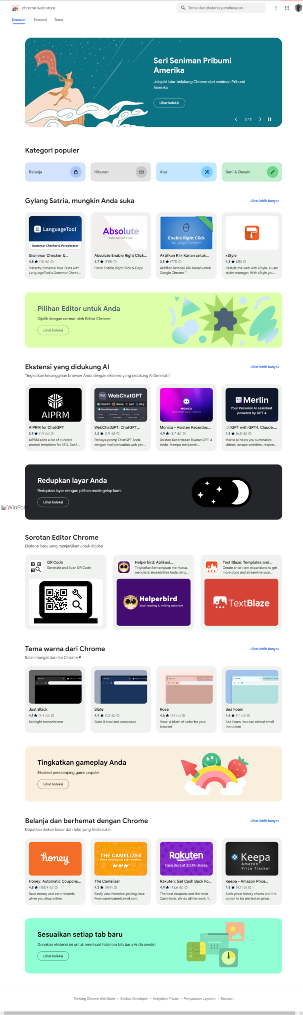 Chrome Web Store Dapat Wajah Baru – Kini Lebih Fresh dan Modern | WinPoin