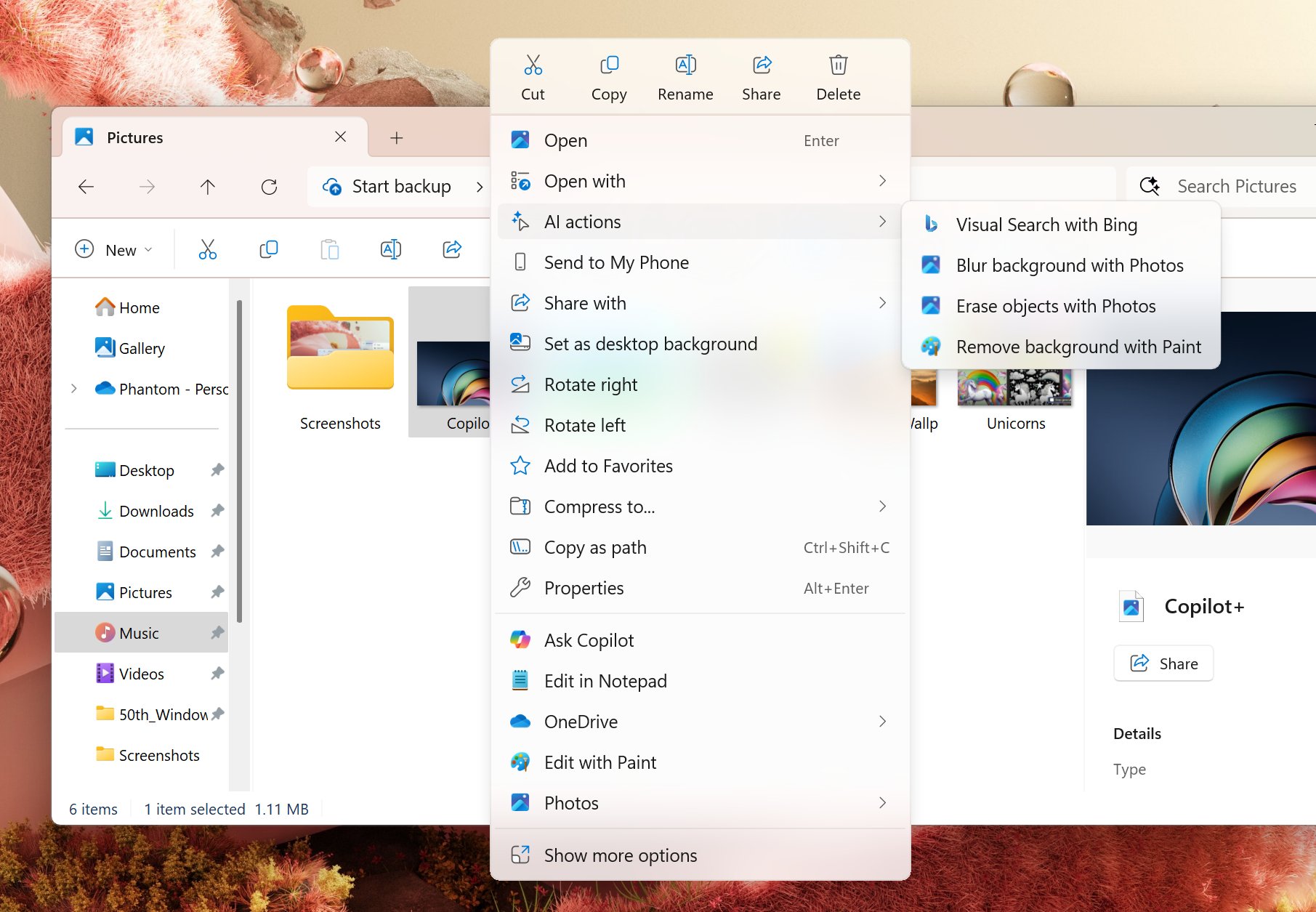 Begini-Tampilan-AI-Action-di-Windows-11-dan-Cara-Mengaktifkannya-1
