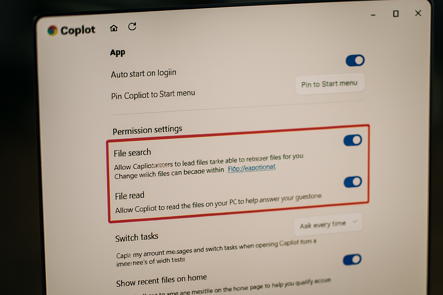 Cara Aktifkan File Search di Copilot Windows 11