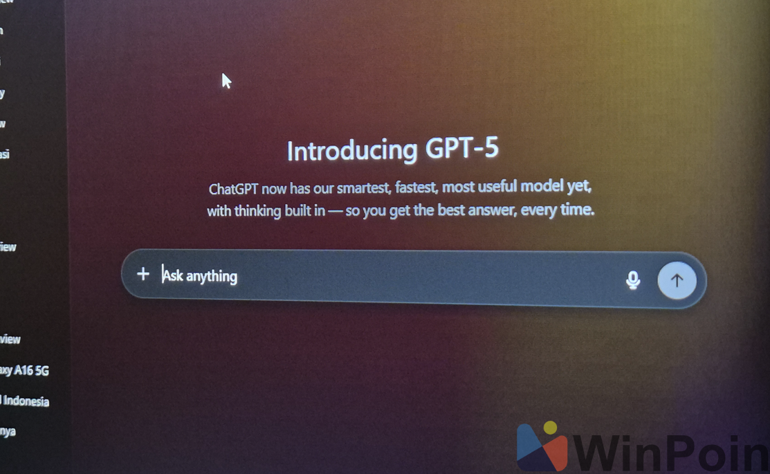 Tersedia Untuk Semua Pengguna : OpenAI Resmi Luncurkan GPT-5