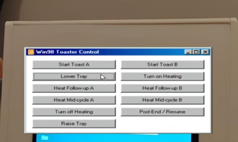 Nyeleneh Tapi Keren, Seseorang Bikin Smart Toaster Dengan Windows 95 ...